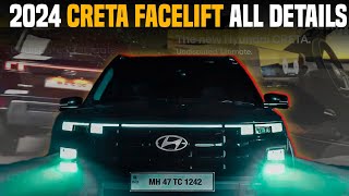 2024 Hyundai Creta Facelift Is Here All Details Leaked New Looks And Design And Interior [upl. by Ylsew]