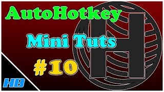 AutoHotkey Mini Tutorial 10 GetKeyState [upl. by Sandry]