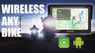 You gotta get this Apple Carplay  Android Auto on any motorcycle [upl. by Aicele]