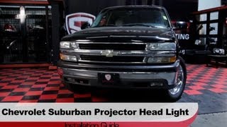 Spyder Auto Installation 200006 Chevrolet SuburbanTahoe Projector Headlights [upl. by Elesig]