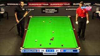 Ronnie OSullivan  Gerard Greene Frame 1 Snooker Paul Hunter Classic 2013  Final [upl. by Naga]