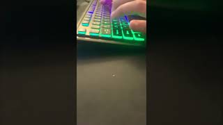 Typing on a Fiodio F8294 Keyboard asmr [upl. by Mclaughlin]