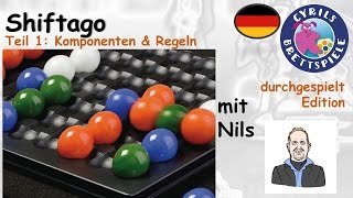 Cyrils Brettspiele  Shiftago S109E01  Komponenten amp Regeln [upl. by Teddi]