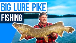 Fishing BIG Lures For PIKE [upl. by Matuag]