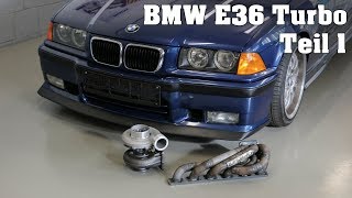 OKChiptuning  Der Praktikanten 3er  BMW E36 325i M50B25 Turbo Teil 1 [upl. by Naitsirk]