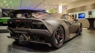 Lamborghini Sesto Elemento in Qatar Startup amp Details [upl. by Eddie]