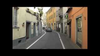 Going from Como Town to Lenno on the C10 Bus service North Italy [upl. by Hakvir]