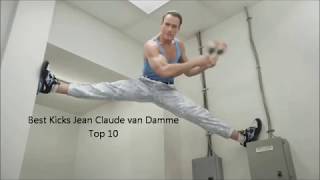 Jean Claude van Damme  Best Kicks Top 10 [upl. by Nations864]