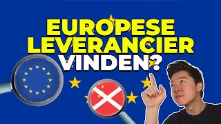 EUROPESE LEVERANCIERS VIND JE ZO VERKOPEN OP BOLCOM [upl. by Acirret54]