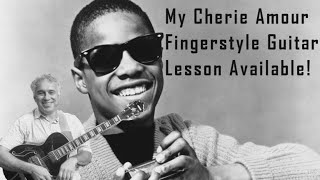 My Cherie Amour Stevie Wonder Fingerstyle Guitar Jake Reichbart lesson available [upl. by Michael]