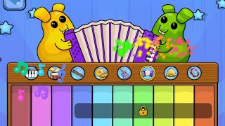 Bimi Boo  Baby Piano  Super Learning Games  Part 4 [upl. by Akedijn36]