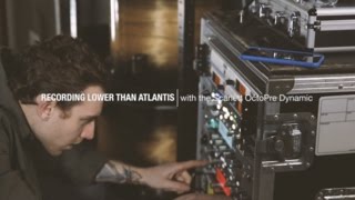 Focusrite  Recording Lower Than Atlantis with the Scarlett OctoPre Dynamic [upl. by Marolda]