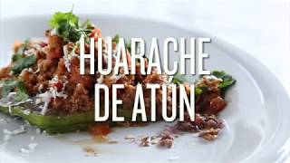 Atún Tuny es Huarache de atún y nopal Receta saludable rica y fácil [upl. by Aenad209]