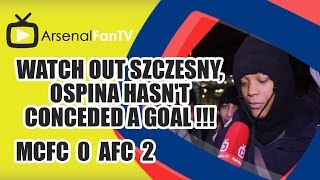 Watch out Szczesny Ospina hasnt conceded a Goal   Man City 0 Arsenal 2 [upl. by Lore]