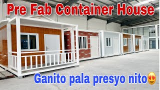 Prefab container house na pwedeng gamitin as Tiny house  Rest house  Apartment office at shop [upl. by Brendin753]