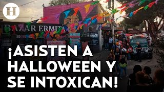 ¡Intoxicado Halloween 16 adolescentes terminan en el hospital tras beber alcohol adulterado [upl. by Hanshaw110]