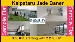 Kalpataru Jade Baner Sample Flat  35 BHK Sample Flat Tour  Kalpataru Baner Pune [upl. by Balthazar]