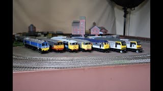 British Rail type 5 diesel locomotives history told in model form [upl. by Einal110]