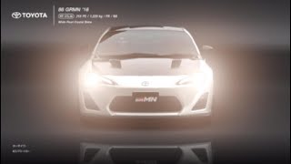 PS5【GT7】TOYOTA 86 GRMN 16First ride Nürburgring Nordschleife GT7 PS5 [upl. by Arhoz]