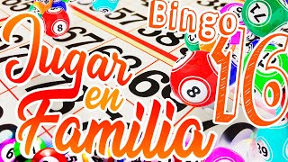 BINGO ONLINE 75 BOLAS GRATIS PARA JUGAR EN CASITA  PARTIDAS ALEATORIAS DE BINGO ONLINE  VIDEO 16 [upl. by Inus]