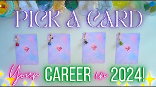 Your CAREER in 2024 ✏️📈🥇 Detailed Pick a Card Tarot [upl. by Garap]