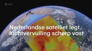 Nederlandse satelliet legt luchtvervuiling schrikbarend scherp vast  RTL NIEUWS [upl. by Submuloc]