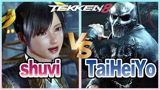 shuviXiaoyu vs TaiHeiYoKing  Tekken 8  Ranked Match [upl. by Nahtanoy]