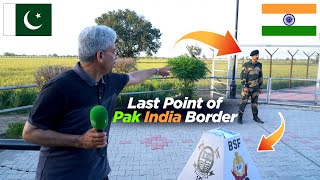 Last Point of Pak India Border  Amin Hafeez At Wagah Border  Discover Pakistan TV [upl. by Annitsirhc254]