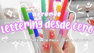 LETTERING PARA PRINCIPIANTES ✍️✨  ¿cómo usar los crayola supertips tutorial  consejos [upl. by Wernher992]