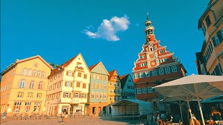 Walking the streets of Esslingen  Germany [upl. by Alak]