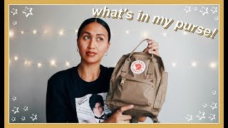 whats in my fjallraven kanken mini  REVIEW [upl. by Notsa729]