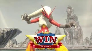 Pokkén Tournament  Blaziken Online Battles 1 [upl. by Bramwell519]