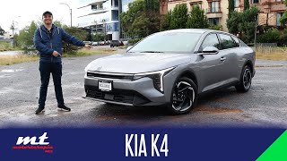 Nuevo Kia K4 EX  El reemplazo del Forte que mejoró la receta [upl. by Riaj]