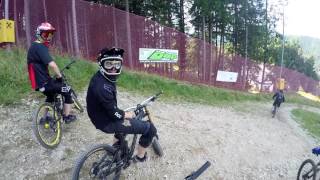 Bikepark Semmering Freeride und Slopestyle September 2016 [upl. by Frances]