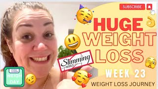 SLIMMING World Week 23  weightlossjourney HUGE weightloss slimmingworld [upl. by Immij]