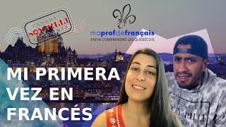 Hablando francés en QuébecCanadá con maprofdefrancais [upl. by Verla]