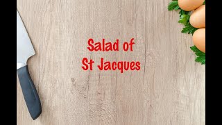 How to cook  Salad of St Jacques [upl. by Ahsekad]