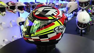 Arai RX7V EVO IOM TT 2023 Helmet [upl. by Zia]