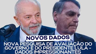 NOVA PESQUISA DE AVALIAÃ‡ÃƒO DO GOVERNO E DO PRESIDENTE LULA  DADOS IMPRESSIONANTES [upl. by Waldemar]