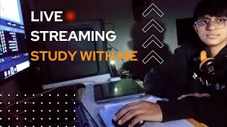 Study With Me JEE 2024  Rain Background Music  Long Hours  LIVE [upl. by Eedissac]