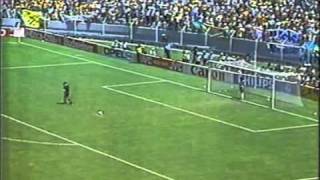 Brazil vs France World Cup 1986  Penalty Shootout [upl. by Lira351]