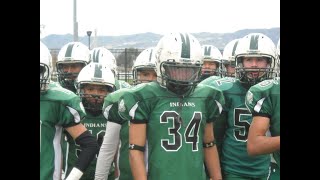 Montebello Indians Football 2010 Jr Midgets Division Matthew Escalera 34 [upl. by Ahidam]