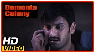 Demonte Colony Tamil Movie Scenes  Arulnithi and friends trapped their house [upl. by Joselow]