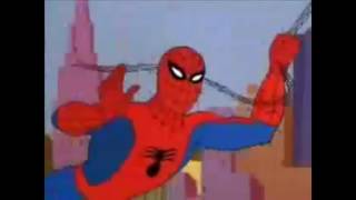 1960s Spiderman Intro with the Pizza Theme [upl. by Eural]