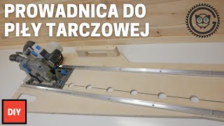 Prowadnica do ręcznej pilarki tarczowej DIY [upl. by Culliton947]