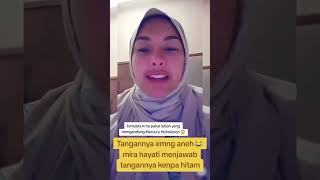 MOMEN MIRA HAYATI MENJAWAB KENAPA TANGANNYA HIT4M beritaartis nikitamirzani mirahayati artis [upl. by Purity]