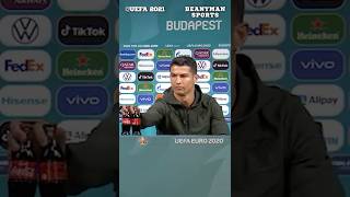 Cristiano Ronaldo HATES CocaCola [upl. by Aguie]