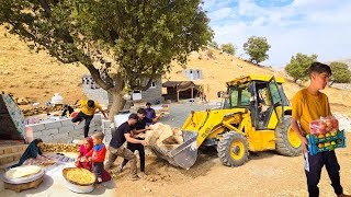 ☃️🫏Winter stable Construction for Our Goats and Animals [upl. by Drarrej]