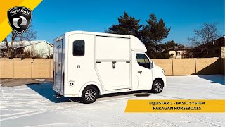 Paragan Horseboxes  EQUISTAR 3  Proudly made in Czech [upl. by Narud783]