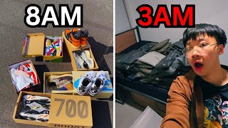 24 Hours Of A FullTime Sneaker Reseller [upl. by Darnoc]